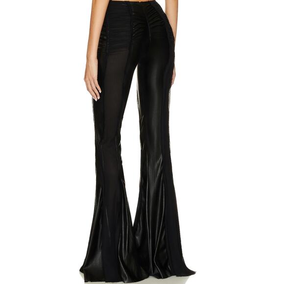 Aniye Records Martin Flared Pant in Black NWOT Size 38 (XS) - Picture 3 of 3